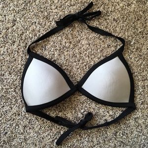 Push up triangle bikini top